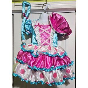 Pink and Blue Polka Dot Kids Costume